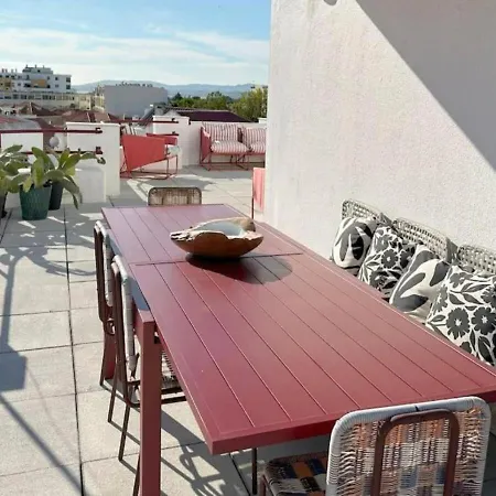 Groovy Caparica Gem With Large Sunny Terrace Apartment Costa da Caparica Exterior photo