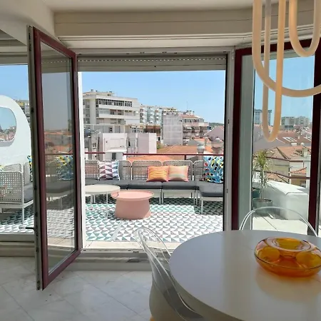 Groovy Caparica Gem With Large Sunny Terrace Apartment Costa da Caparica Exterior photo