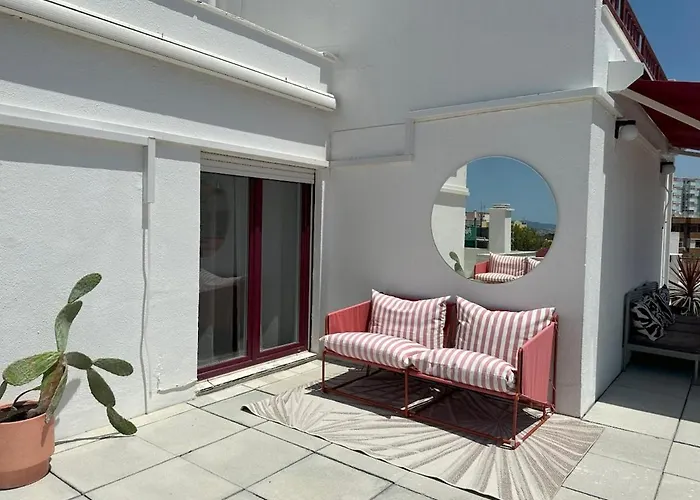 Groovy Caparica Gem With Large Sunny Terrace
